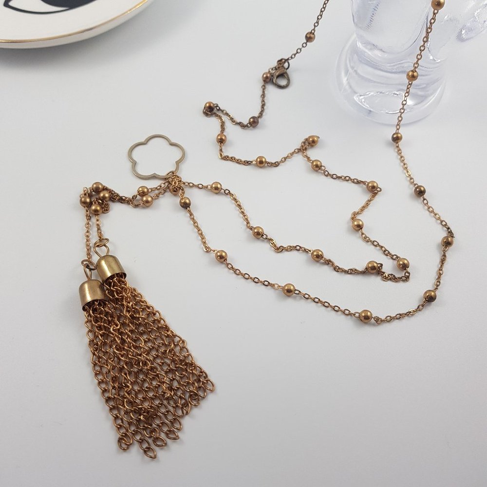 🌈 SOLD Amazing modern necklace - Picture 2 of 5